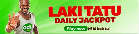 odibet jackpot prediction|Odibets LAKI TATU Daily Jackpot .